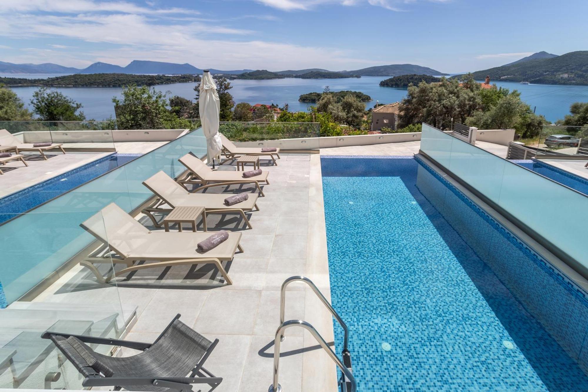 Diamond Blue Villas Lefkada Нидри Екстериор снимка