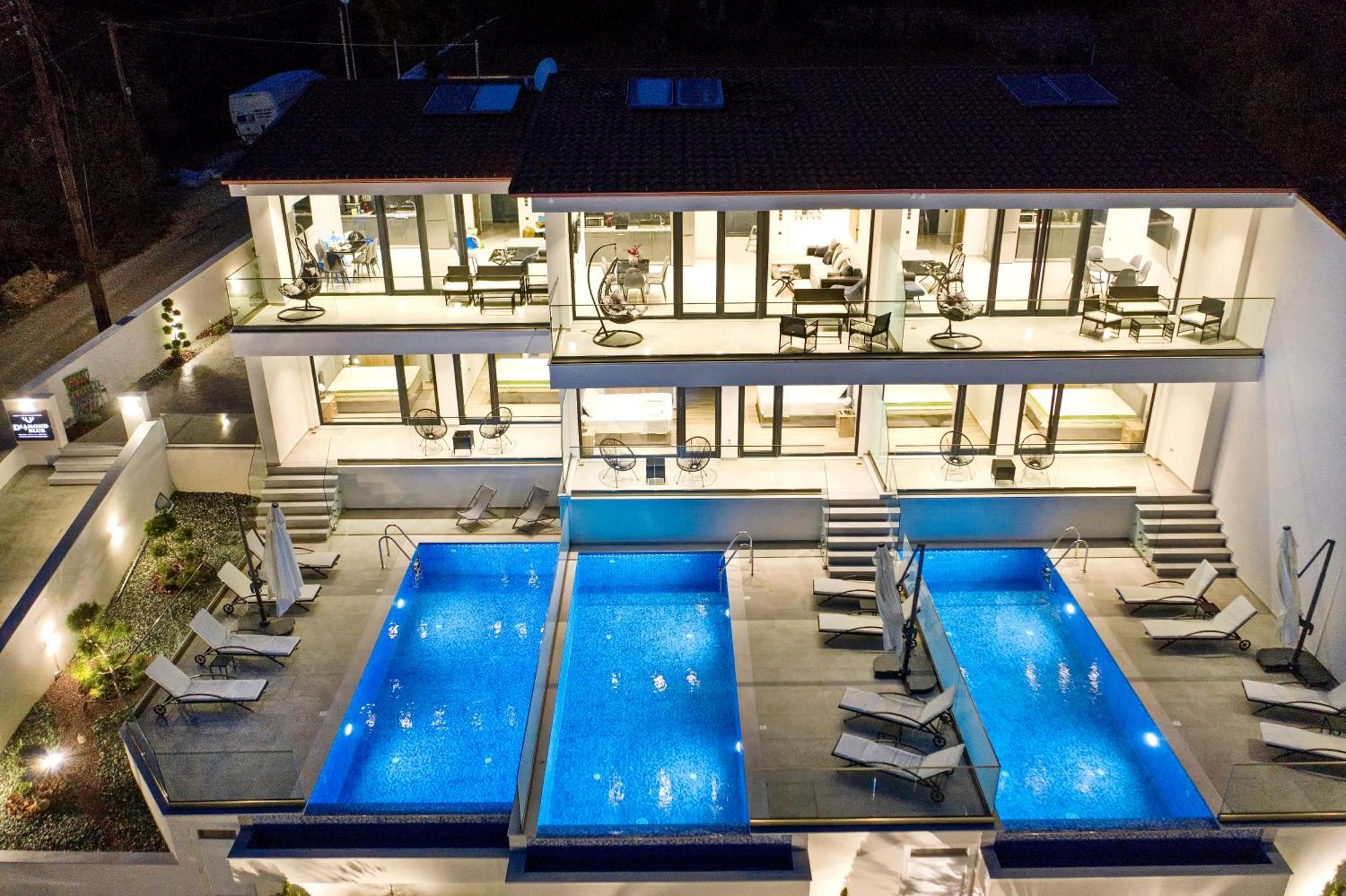 Diamond Blue Villas Lefkada Нидри Екстериор снимка