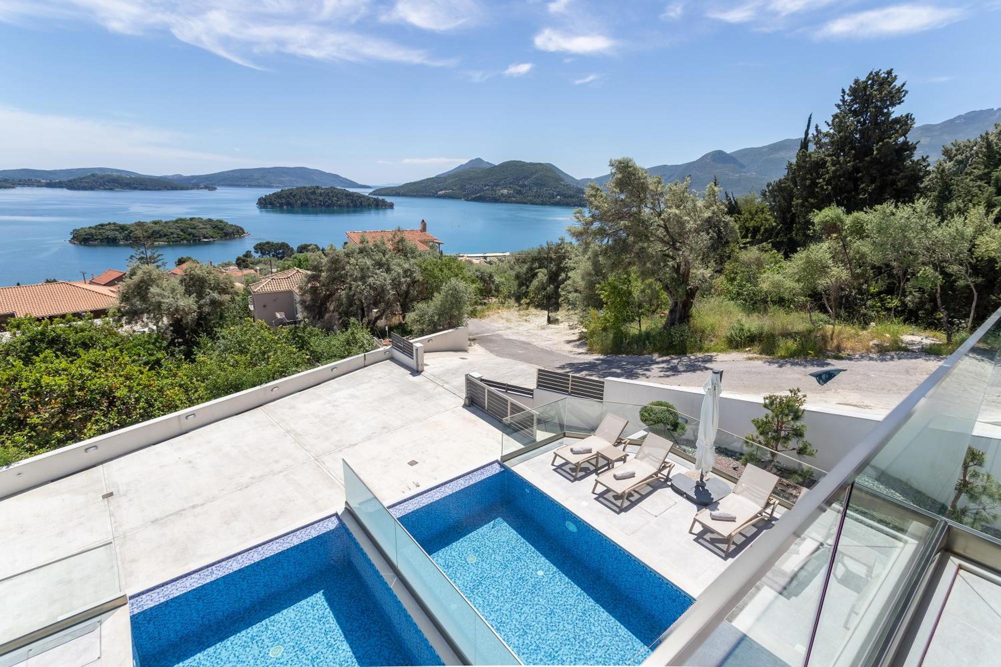 Diamond Blue Villas Lefkada Нидри Екстериор снимка