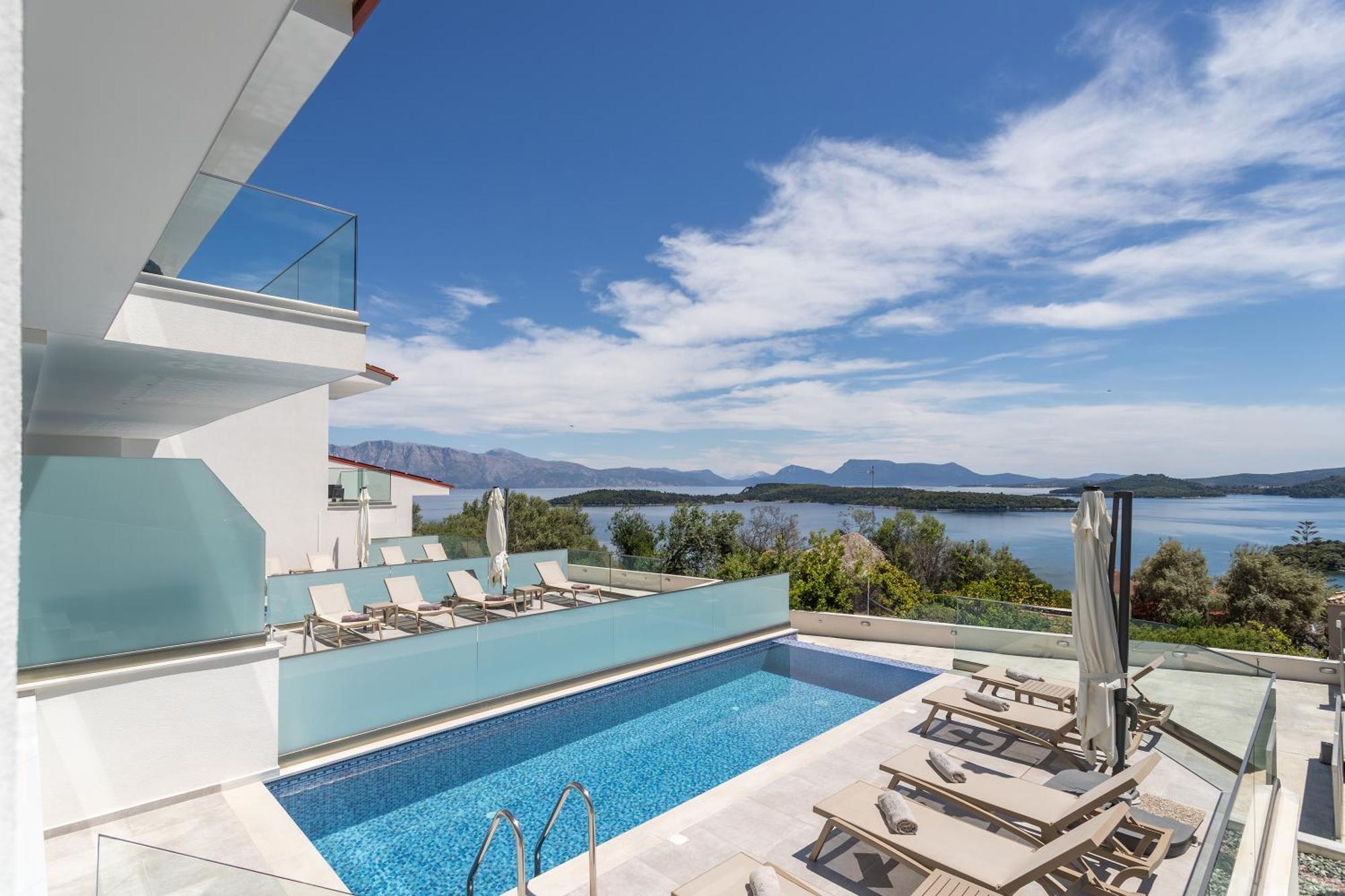 Diamond Blue Villas Lefkada Нидри Екстериор снимка